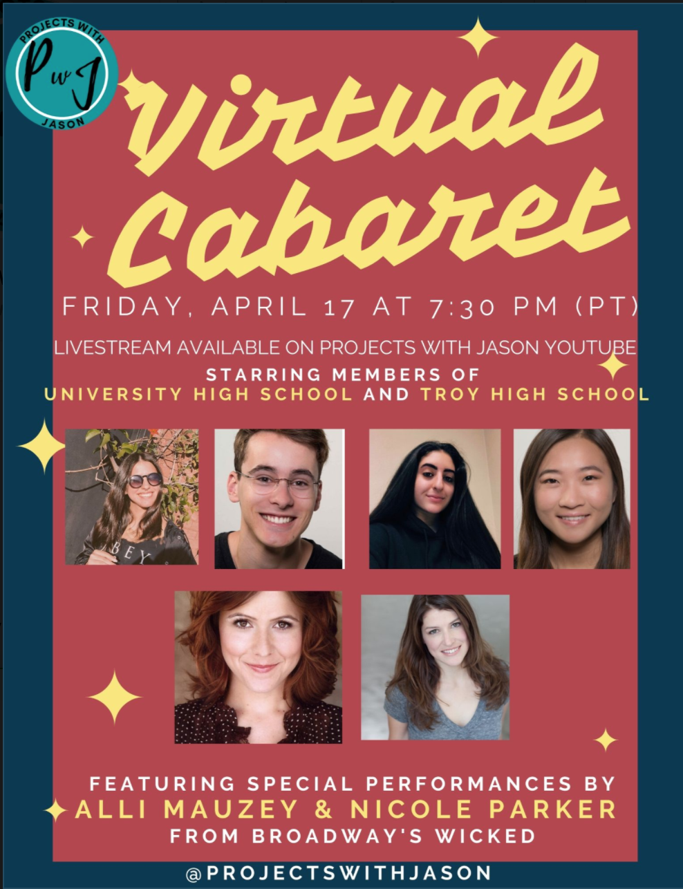 Virtual Cabaret Flyer