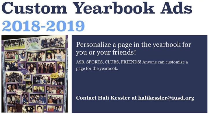 Yearbook Ads Ad