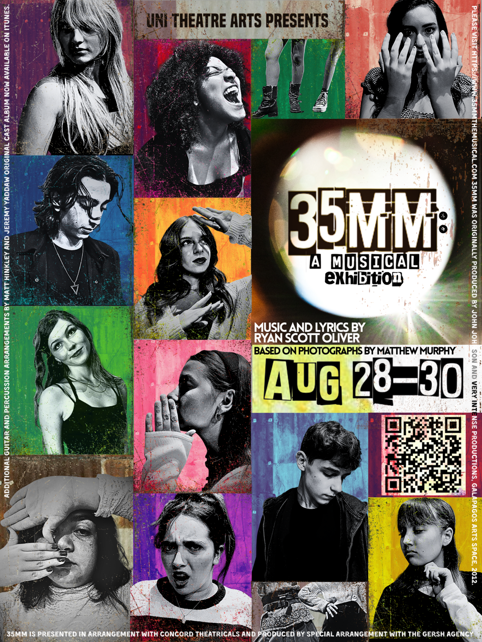 35mm: A Musical Exhibition Poster