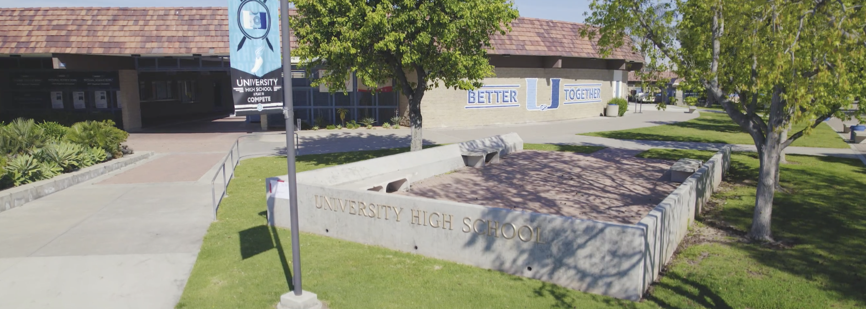 front of school